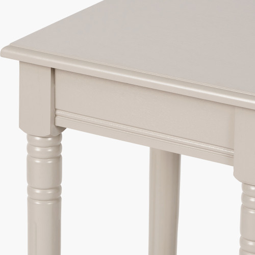 Pacific Lifestyle Heritage Putty Pine Wood Accent Table
