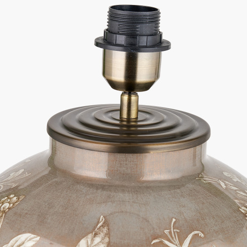 Pacific Lifestyle Honeysuckle Large Glass Table Lamp Base