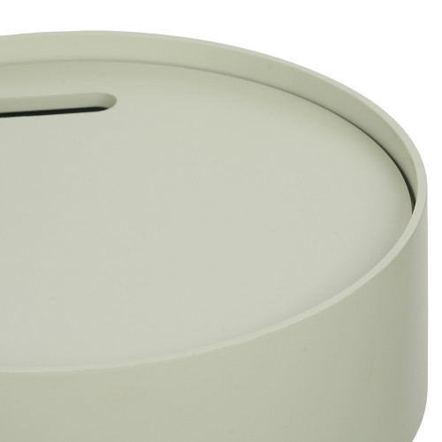 Pacific Lifestyle Hugo Sage Green Wood Veneer And Black Metal Storage Table