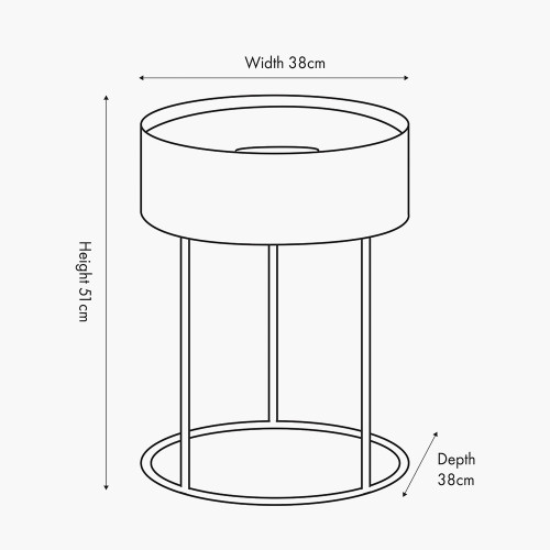 Pacific Lifestyle Hugo White Wood Veneer And Black Metal Storage Table