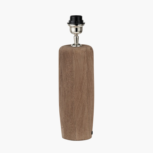 Pacific Lifestyle Inaya Natural Tapered Wood Table Lamp Base
