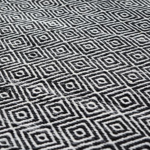 Pacific Lifestyle Indoor Outdoor Black And White Inca Design Rug