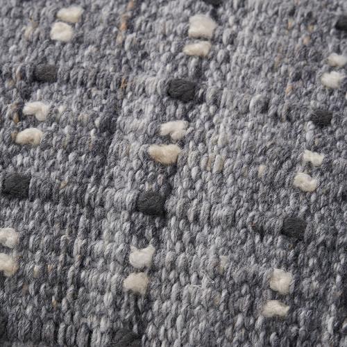 Pacific Lifestyle Indoor Outdoor Grey Double Stitch Design Scatter Cushion