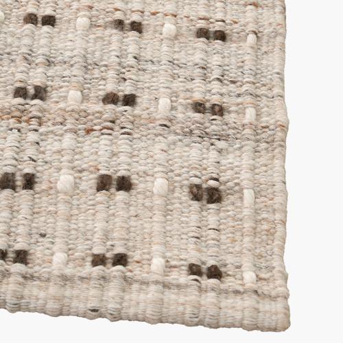 Pacific Lifestyle Indoor Outdoor Natural Double Stitch Design Rug