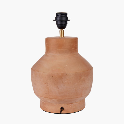 Pacific Lifestyle Inna Natural Urn Terracotta Table Lamp Base