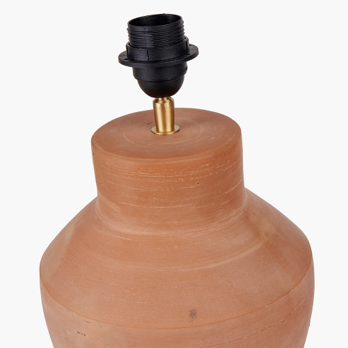Pacific Lifestyle Inna Natural Urn Terracotta Table Lamp Base