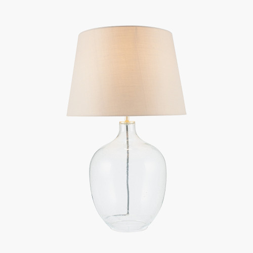 Pacific Lifestyle Islay Clear Bubble Glass Table Lamp Base