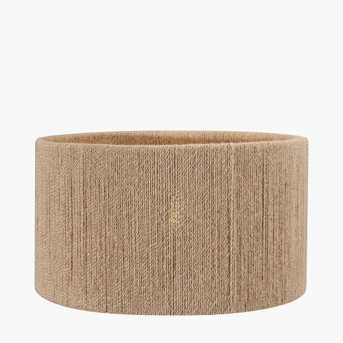Pacific Lifestyle Issa Natural Rope 30cm Cylinder Lampshade