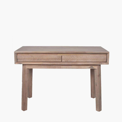 pacific lifestyle Kalmar Sand Wash Acacia Wood 2 Drawer Desk pacific lifestyle Kalmar Sand Wash Acacia Wood 2 Drawer Desk
