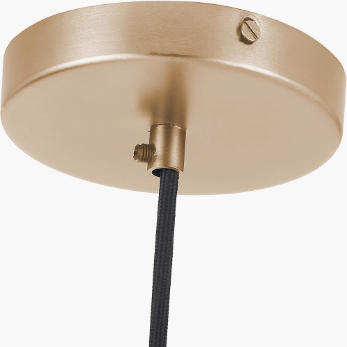 Pacific Lifestyle Kingston Clear Glass With Antique Brass Fitting Elec Pendant
