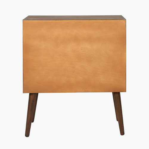 Pacific Lifestyle Klee Mulberry Pine Wood 3 Drawer Unit