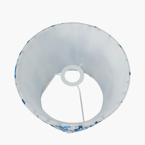 Pacific Lifestyle Kyoto Flower 25cm Pleated Shade Cobalt