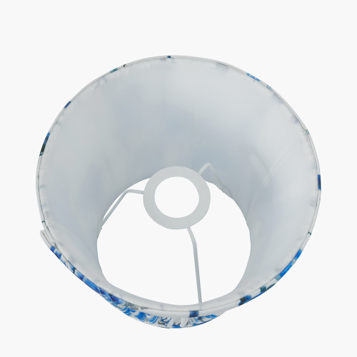 Pacific Lifestyle Kyoto Flower 30cm Pleated Shade Cobalt