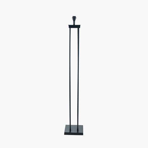 pacific lifestyle Langston Matt Black Metal Column Floor Lamp Base