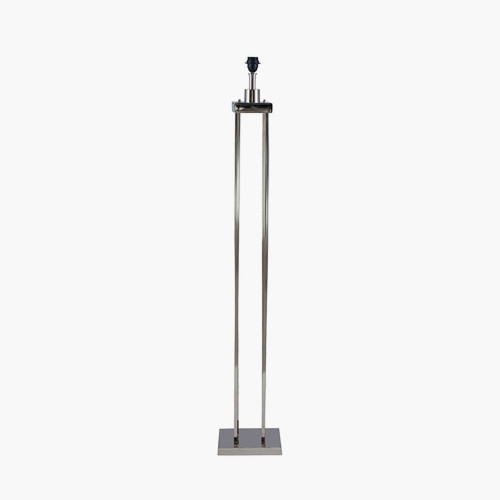 pacific lifestyle Langston Nickel Metal Column Floor Lamp Base