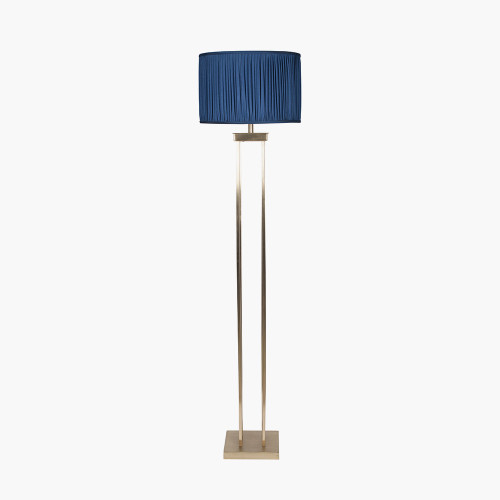 Pacific Lifestyle Langston Satin Brass Metal Column Floor Lamp Base