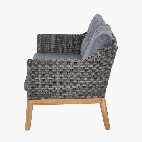 Pacific Lifestyle Larissa Kubu Grey Outdoor Seating Set