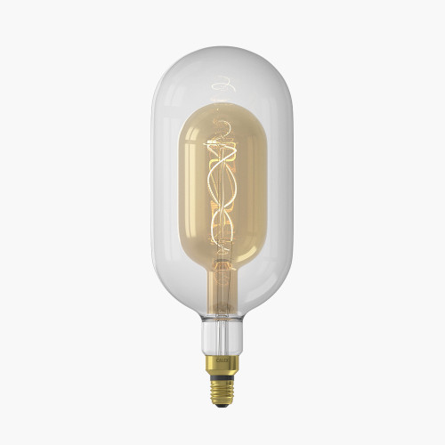 pacific lifestyle LED Clear and Amber Double Tube Organic E27 Bulb