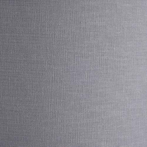 Pacific Lifestyle Lino 30cm Steel Grey Self Lined Linen Cylinder Lampshade
