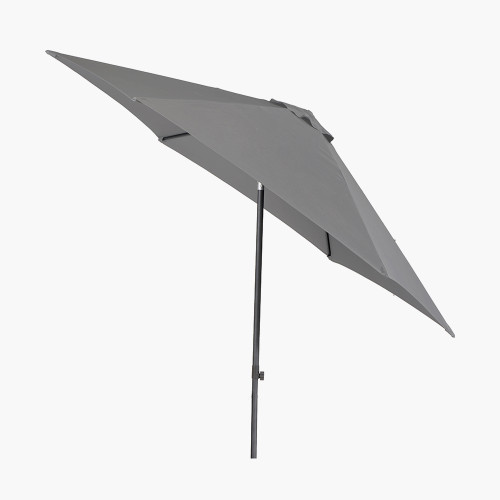 Pacific Lifestyle Lisboa 2.5m Round Luna Grey Parasol