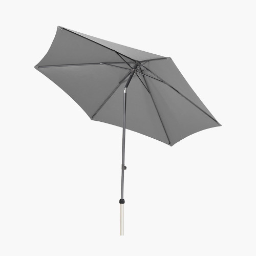 Pacific Lifestyle Lisboa 2.5m Round Luna Grey Parasol
