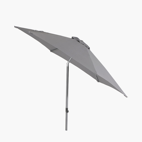 Pacific Lifestyle Lisboa 3m Round Luna Grey Parasol