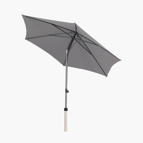 Pacific Lifestyle Lisboa 3m Round Luna Grey Parasol