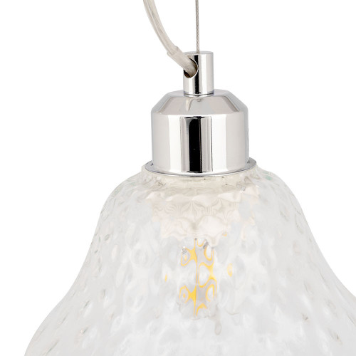 Pacific Lifestyle Lisbon Clear Optic Diamond Glass Pendant