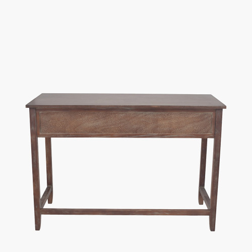 Pacific Lifestyle Loft Blue Multicoloured Pine Wood 3 Drawer Desk