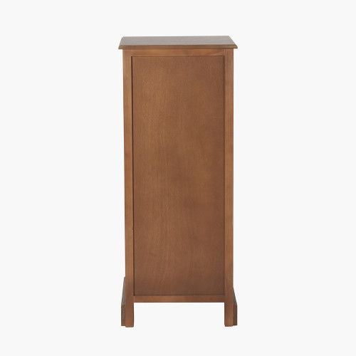 Pacific Lifestyle Loft Sage Multicoloured Pine Wood 5 Drawer Unit