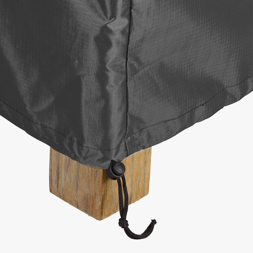 Pacific Lifestyle Lounge Chair And Hocker Set Aerocover 190 X 100 X 105/90