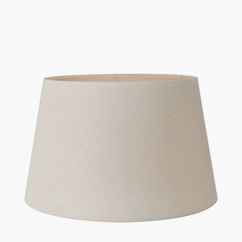 Pacific Lifestyle Lulia Antique Finish Stoneware Urn Table Lamp Base With Coast 45cm Cream Calico Tapered Lampshade