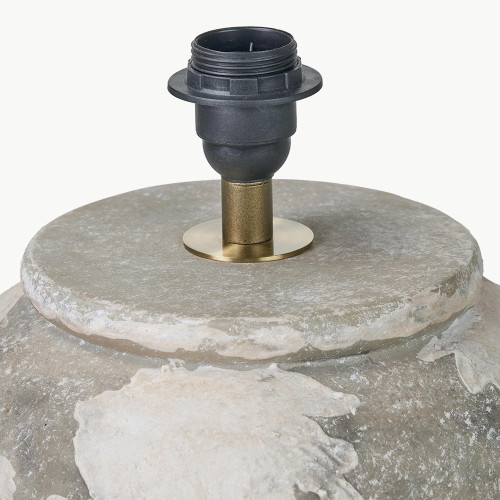 Pacific Lifestyle Lulia Antique Finish Stoneware Urn Table Lamp Base