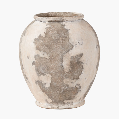 Pacific Lifestyle Lulia Antique Finish Stoneware Urn Vase