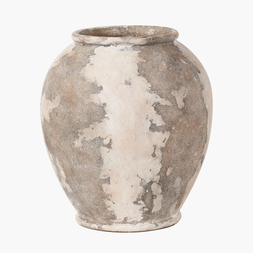 pacific lifestyle Lulia Antique Finish Stoneware Urn Vase