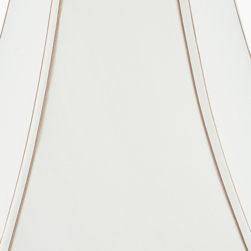 Pacific Lifestyle Lyla 50cm Cream Silk Mix Bowed Lampshade