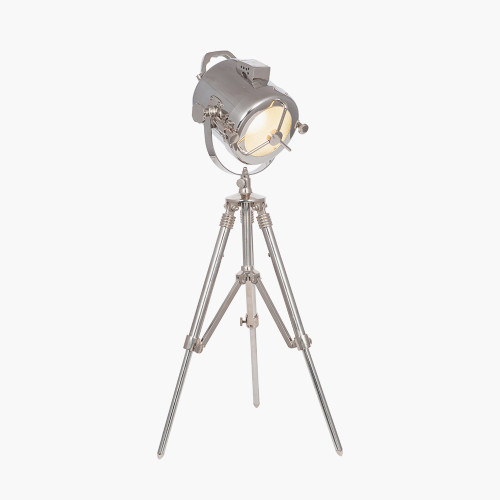 Pacific Lifestyle Marine Nickel Searchlight Table Lamp