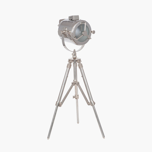 pacific lifestyle Marine Nickel Searchlight Table Lamp