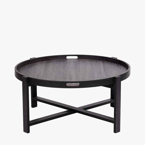 Pacific Lifestyle Marmara Dark Grey Oak Veneer Coffee Table