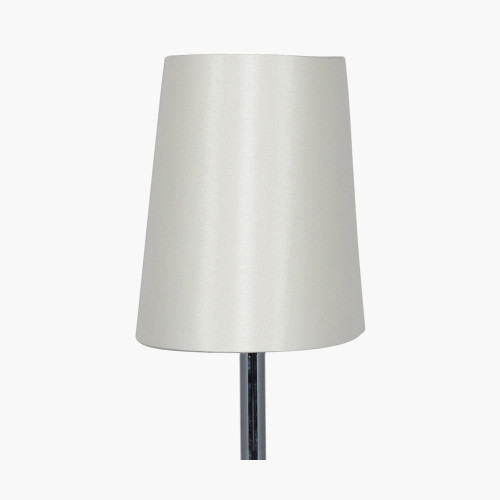 Pacific Lifestyle Martha 45cm Cream Oval Silk Mix Tapered Lampshade