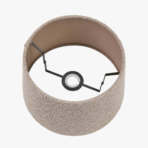 Pacific Lifestyle Martigues 30cm Taupe Boucle Tapered Lampshade