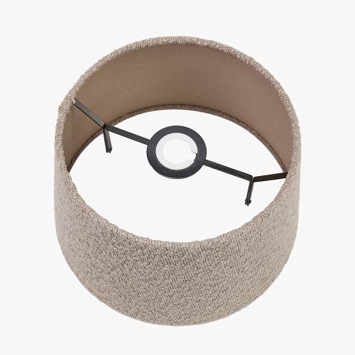 Pacific Lifestyle Martigues 35cm Taupe Boucle Tapered Lampshade