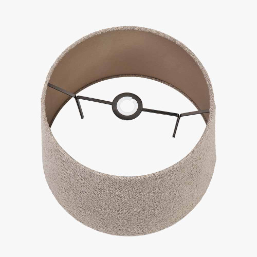 Pacific Lifestyle Martigues 40cm Taupe Boucle Tapered Lampshade