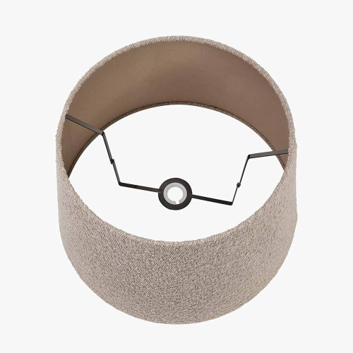 Pacific Lifestyle Martigues 40cm Taupe Boucle Tapered Lampshade