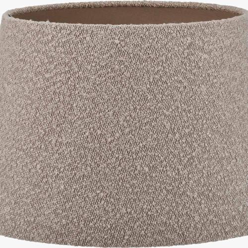 Pacific Lifestyle Martigues 45cm Taupe Boucle Tapered Lampshade