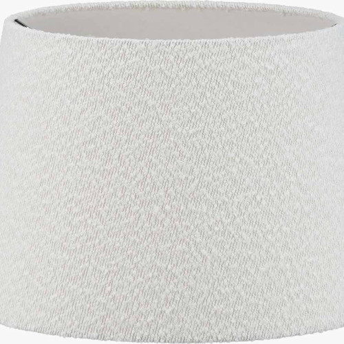 Pacific Lifestyle Martigues 45cm White Boucle Tapered Lampshade