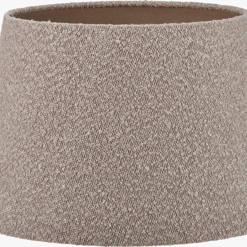 Pacific Lifestyle Martigues 50cm Taupe Boucle Tapered Lampshade