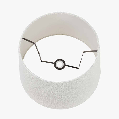 Pacific Lifestyle Martigues 50cm White Boucle Tapered Lampshade