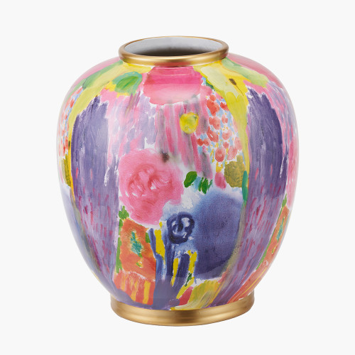 Pacific Lifestyle Matisse Multi Colour Ceramic Urn Vase