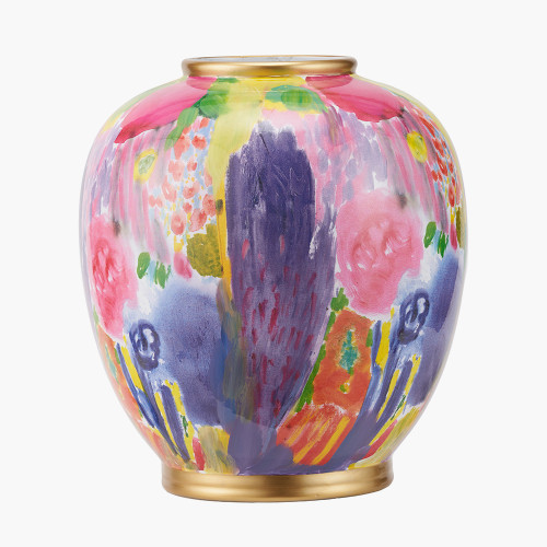 Pacific Lifestyle Matisse Multi Colour Ceramic Urn Vase